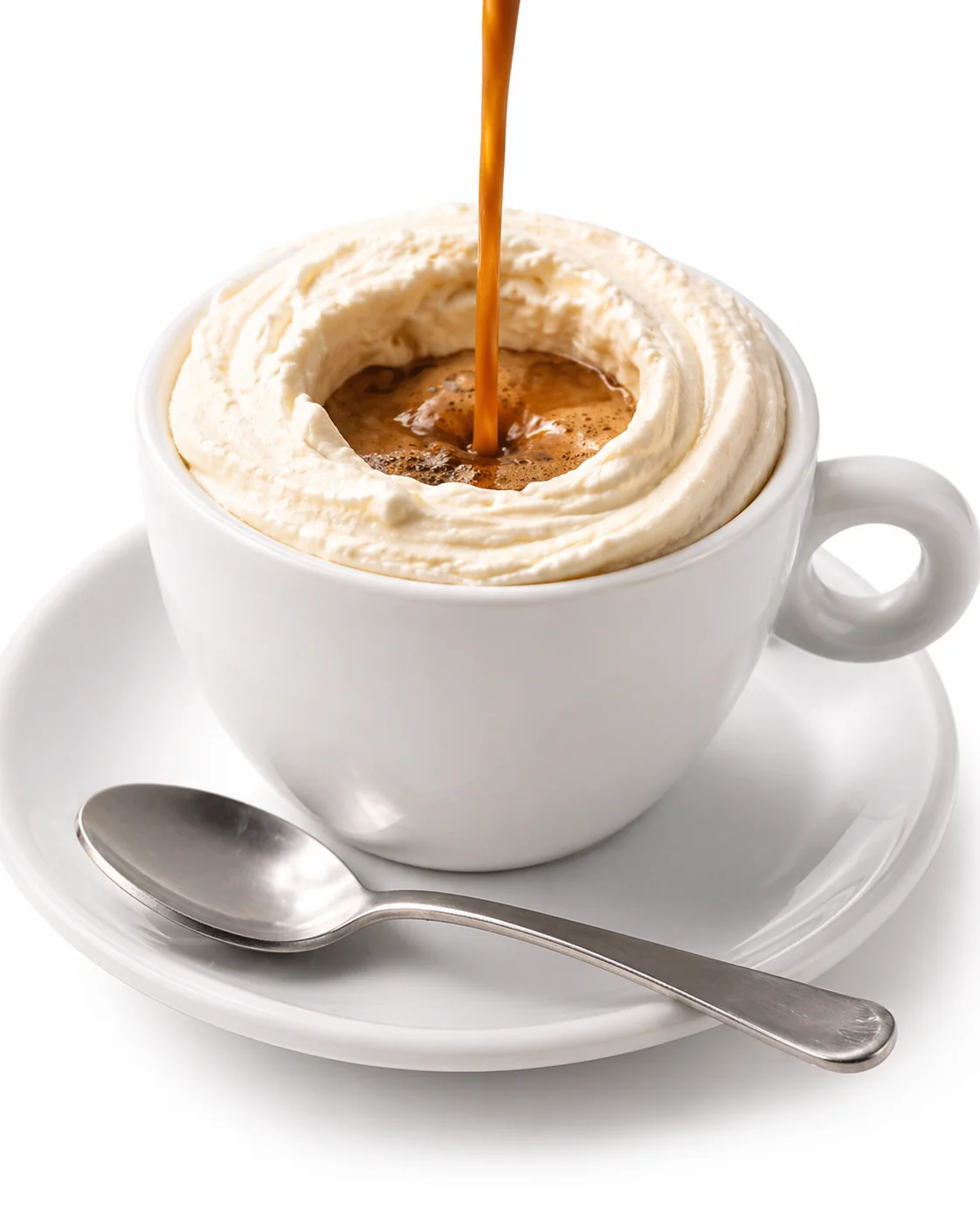 Affogato Roccia — espresso illy sobre vainilla artesanal
