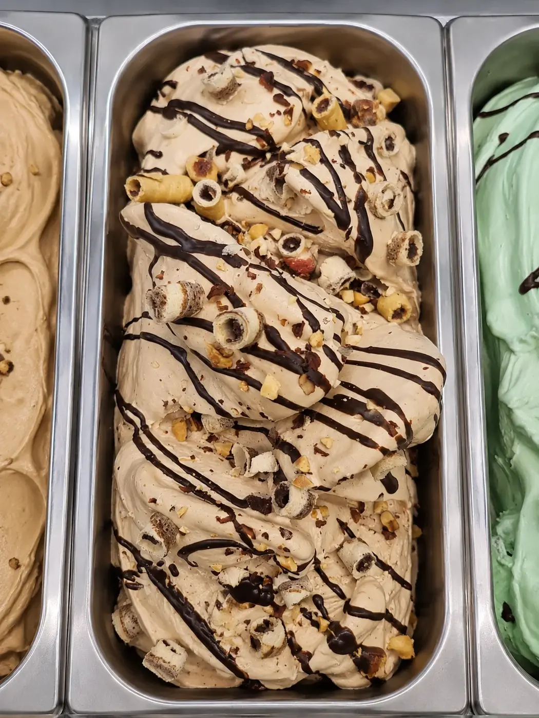 Gelato de choco avellana Roccia