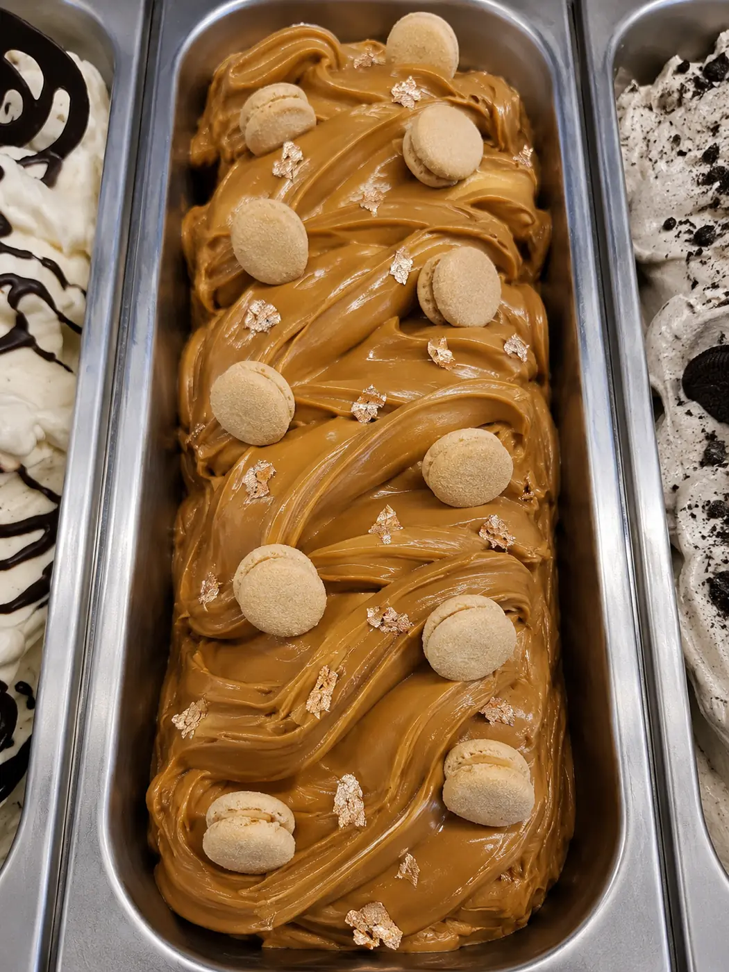 Gelato de dulce de leche Roccia