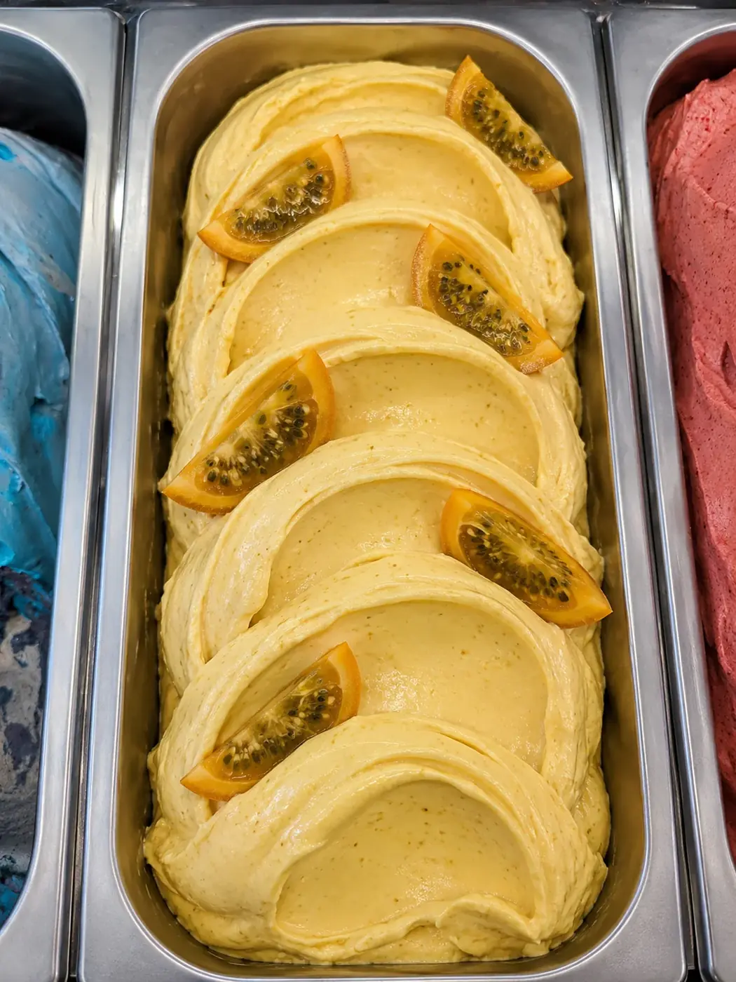 Sorbete vegan de naranjilla Roccia