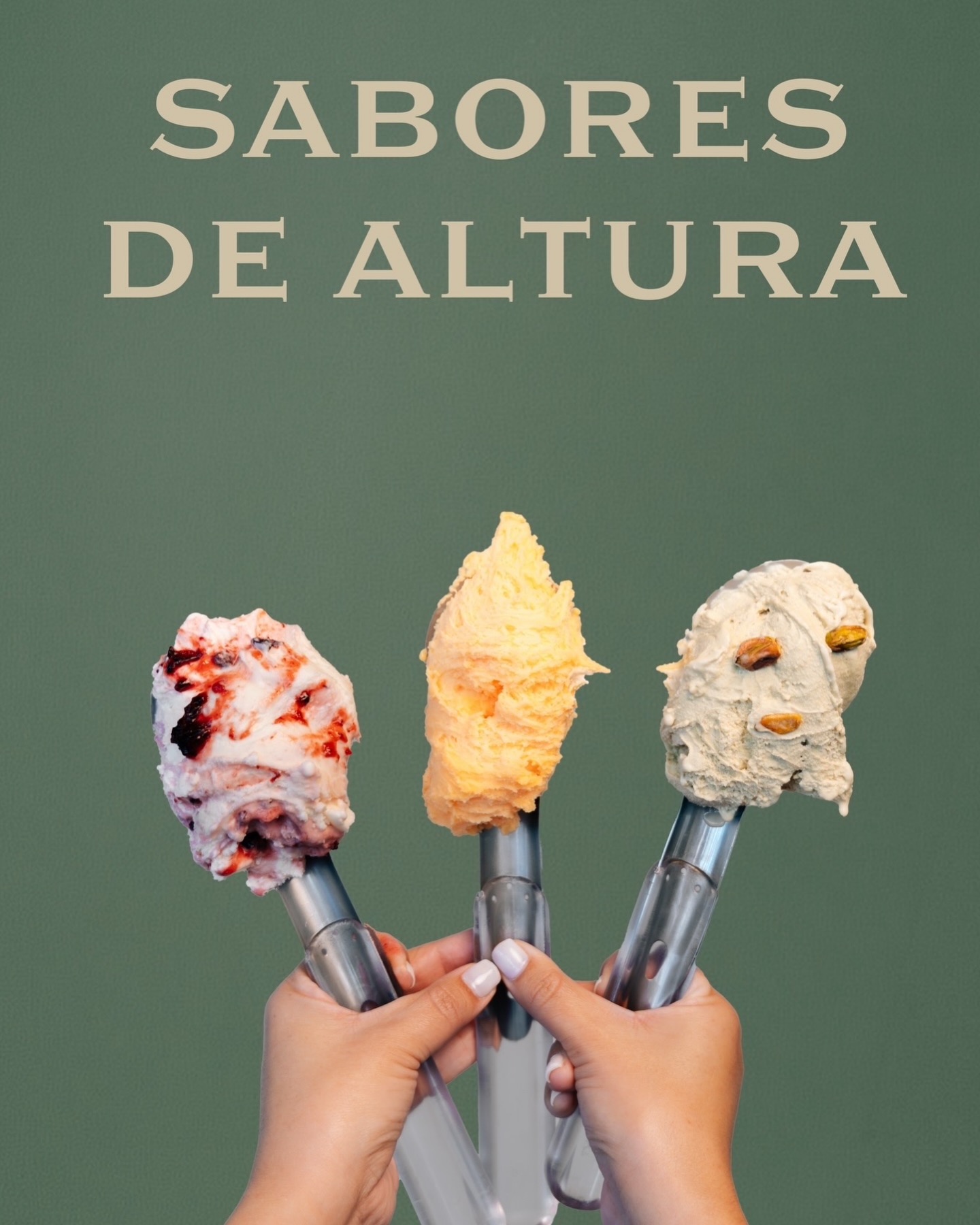 Sabores de altura — poster de marca Roccia